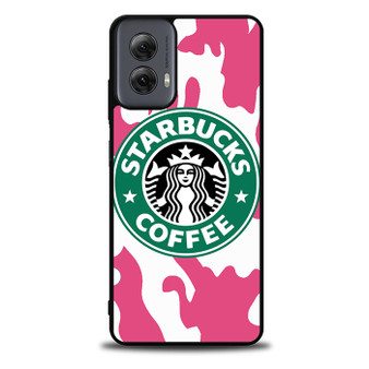 Starbucks Pink Camo Motorola Moto G Power 5G 2024/ Moto G Power 5G 2025 Case