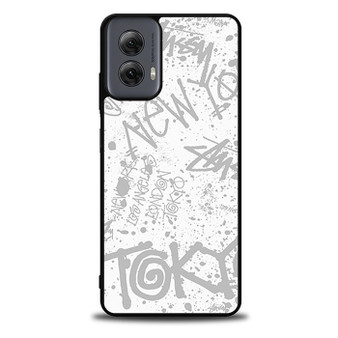 Stussy Cities Of The World Art Motorola Moto G Power 5G 2024/ Moto G Power 5G 2025 Case