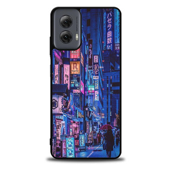Tokyo City at Night Motorola Moto G Power 5G 2024/ Moto G Power 5G 2025 Case