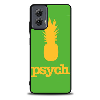 Pineapple Psych Yellow Motorola Moto G Power 5G 2024/ Moto G Power 5G 2025 Case