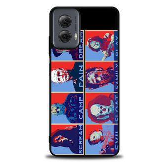 Halloween Character Jason Freddy Scream Motorola Moto G Power 5G 2024/ Moto G Power 5G 2025 Case