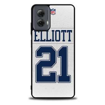 Cowboys Elliott 21 in Pattern Motorola Moto G Power 5G 2024/ Moto G Power 5G 2025 Case