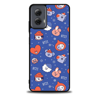BT21 on Winter Motorola Moto G Power 5G 2024/ Moto G Power 5G 2025 Case