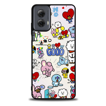 BTS Doodle 2 Motorola Moto G Power 5G 2024/ Moto G Power 5G 2025 Case