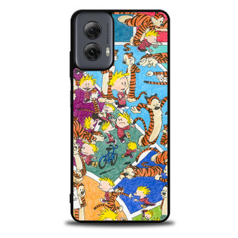 Calvin and Hobbes Comic Motorola Moto G Power 5G 2024/ Moto G Power 5G 2025 Case