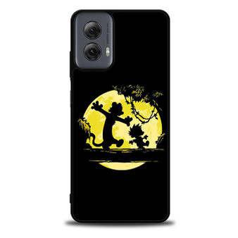 Calvin and Hobbes Night Adventure Motorola Moto G Power 5G 2024/ Moto G Power 5G 2025 Case