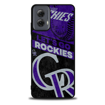 Colorado Rockies Lets Go Motorola Moto G Power 5G 2024/ Moto G Power 5G 2025 Case