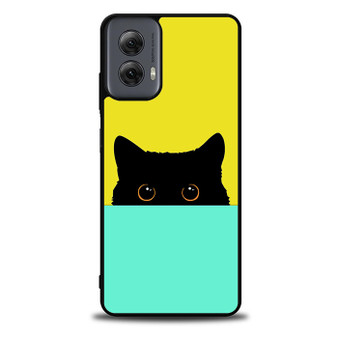 Cute Black Cat Motorola Moto G Power 5G 2024/ Moto G Power 5G 2025 Case