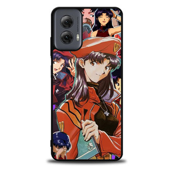 Evangelion Misato Katsuragi Collage Motorola Moto G Power 5G 2024/ Moto G Power 5G 2025 Case