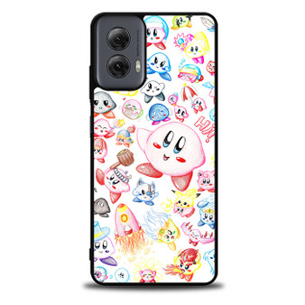 Kirby Paint Collage Motorola Moto G Power 5G 2024/ Moto G Power 5G 2025 Case