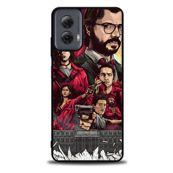 La Casa De Papel 9 Motorola Moto G Power 5G 2024/ Moto G Power 5G 2025 Case