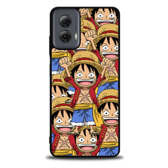 One Piece Monkey D Luffy Collage Motorola Moto G Power 5G 2024/ Moto G Power 5G 2025 Case