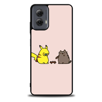 Pusheen and pikachu Motorola Moto G Power 5G 2024/ Moto G Power 5G 2025 Case