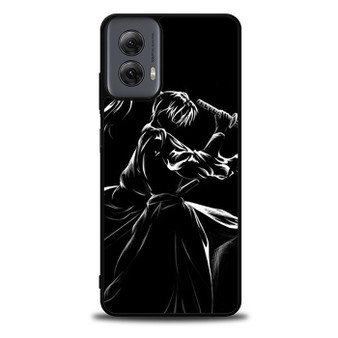 Samurai X Kenshin Himura Monochrome Motorola Moto G Power 5G 2024/ Moto G Power 5G 2025 Case