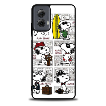 Snoopy Comic Art Motorola Moto G Power 5G 2024/ Moto G Power 5G 2025 Case
