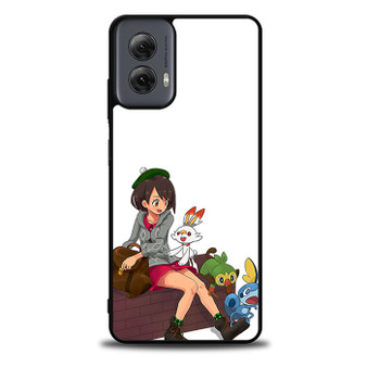 Pokemon Sword and Shield Scorbunny Grookey Sobble Motorola Moto G Power 5G 2024/ Moto G Power 5G 2025 Case
