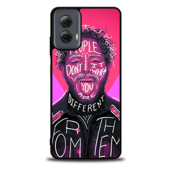 Post Malone Neon Motorola Moto G Power 5G 2024/ Moto G Power 5G 2025 Case
