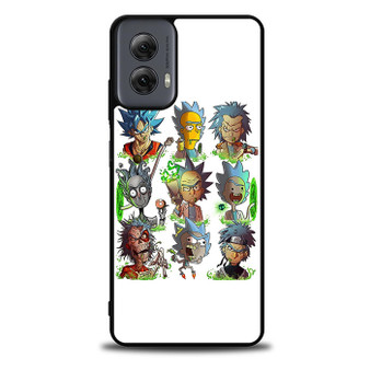 Rick and Morty Anime Style Motorola Moto G Power 5G 2024/ Moto G Power 5G 2025 Case