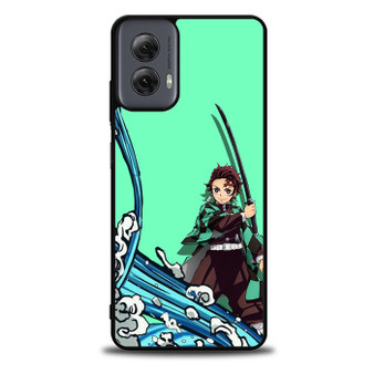 Demon Slayer Tanjiro Water Breath Motorola Moto G Power 5G 2024/ Moto G Power 5G 2025 Case