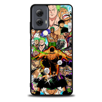 One Piece Zoro Collages 2 Motorola Moto G Power 5G 2024/ Moto G Power 5G 2025 Case