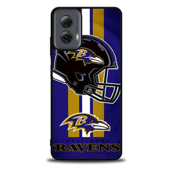 Baltimore Ravens Helmet Motorola Moto G Power 5G 2024/ Moto G Power 5G 2025 Case