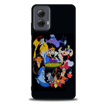 Disney All Villains Circle Motorola Moto G Power 5G 2024/ Moto G Power 5G 2025 Case