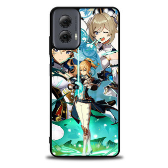 Genshin impact barbara collage Motorola Moto G Power 5G 2024/ Moto G Power 5G 2025 Case