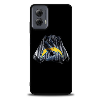 Los Angeles Chargers Gloves Motorola Moto G Power 5G 2024/ Moto G Power 5G 2025 Case