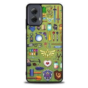 The legend of zelda items Motorola Moto G Power 5G 2024/ Moto G Power 5G 2025 Case
