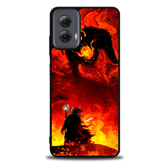 The lord of the rings Gandalf vs Balrog Motorola Moto G Power 5G 2024/ Moto G Power 5G 2025 Case