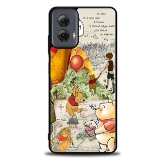 Winnie the pooh loves hunny Motorola Moto G Power 5G 2024/ Moto G Power 5G 2025 Case