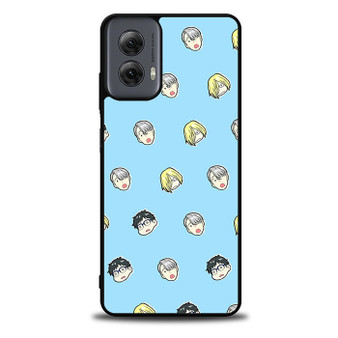 Yuri on ice characters funny Motorola Moto G Power 5G 2024/ Moto G Power 5G 2025 Case