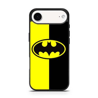 Batman Old Logo With Black & Yellow Background iPhone Air Case
