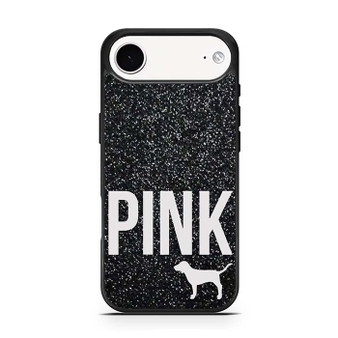 Black Glitter Victoria's Secret iPhone Air Case