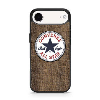 brown denim converse iPhone Air Case