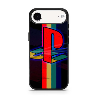 Psychedelic Alien Emoji Pattern iPhone Air Case