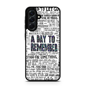 A day to remember Lyrics Samsung Galaxy A56 Case