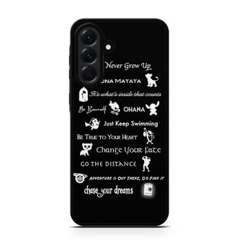 All Disney QUOTES Samsung Galaxy A56 Case