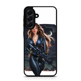Black Widow With the Sniper Samsung Galaxy A56 Case