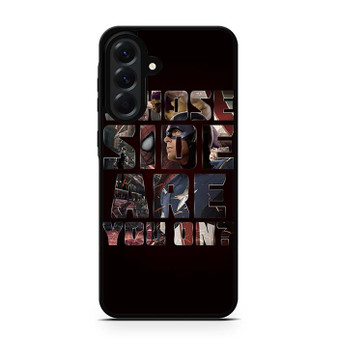 Captai america who side are you Samsung Galaxy A56 Case