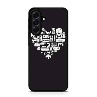 Gaming Stick in Hearth Pattern Samsung Galaxy A56 Case