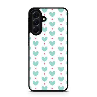 Heart in Light Blue Samsung Galaxy A56 Case