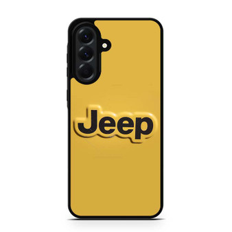 Jeep Yellow Logo Samsung Galaxy A56 Case