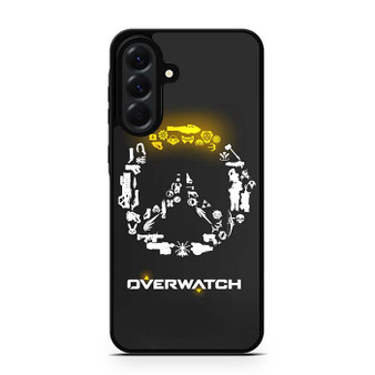 Overwatch's Logo Weapons Pattern Samsung Galaxy A56 Case