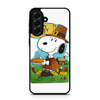 Snoopy Happy Turkey day Samsung Galaxy A56 Case