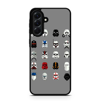 Star Wars Trooper Heads Samsung Galaxy A56 Case