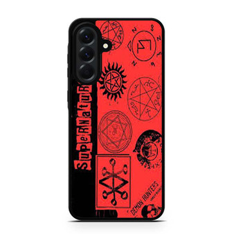 supernatural logo art Samsung Galaxy A56 Case