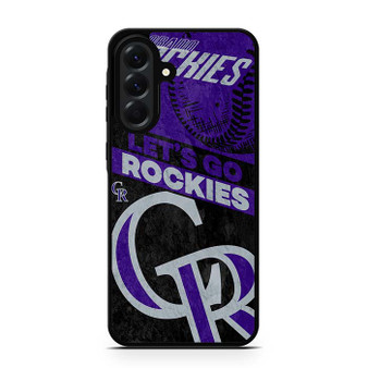 Colorado Rockies Lets Go Samsung Galaxy A56 Case