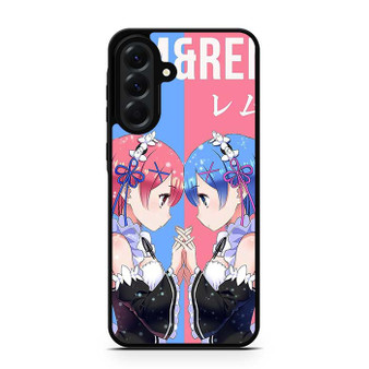 Re Zero Ram and Rem Samsung Galaxy A56 Case