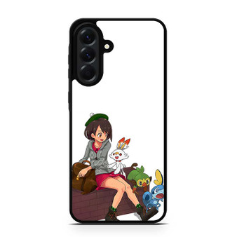 Pokemon Sword and Shield Scorbunny Grookey Sobble Samsung Galaxy A56 Case